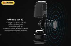 Remax RB - M22 thuộc dòng loa Bluetooth của Remax nên thế mạnh của chiếc loa này chính là khả năng kết nối Bluetooth cực nhanh nhạy. Với công nghệ Bluetooth 4.2, bạn có thể kết nối loa với nhiều loại thiết bị như smartphone, laptop, máy tính bảng,... từ khoảng cách lên tới 15 mét.