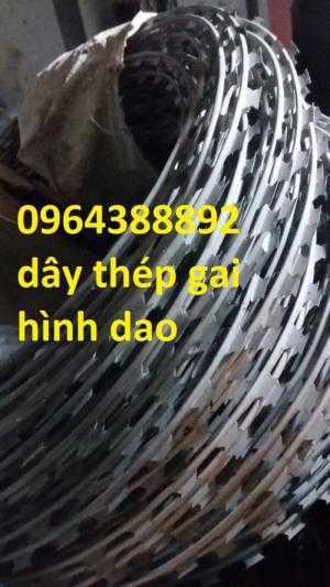 Chuyên dây thép gai hình dao làm hàng rào giá tốt tại Hà Nội