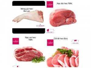 Thịt heo thịt bò nhập khẩu