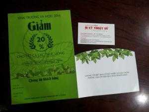 In tờ rơi màu