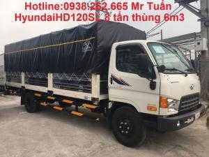 Hyundai HD120SL 8 tấn thùng 6m3. Khuyến mãi trước bạ
