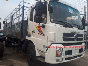 Dong feng Hoàng Huy 9,350t_cho vay trả góp, xe tải thùng khung mui