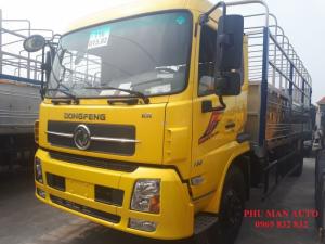 Dong feng Hoàng Huy 9,350t_cho vay trả góp, xe tải thùng khung mui