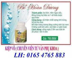 Bổ Hoàn Dương sản phẩm hỗ trợ phục hồi, cải thiện chất lượng cậu nhỏ cho phái mạnh