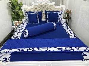 Bộ Drap gồm 1 ga chun + 2 vỏ gối nằm + 1 vỏ gối ôm