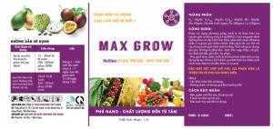 Max Grown 1 Iít- phân bón đồng hành cùng nông dân