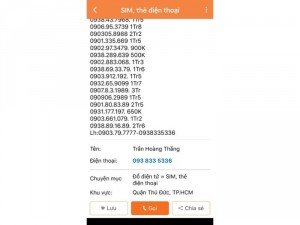 Sim mobi trả trước tiến 4 số cuối rẻ bèo