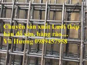 Lưới đổ sàn, Lưới thép hàn phi 4 a 50x50, 50x100, 100x100, 100x200, 200x250... làm theo đơn đặt hàng