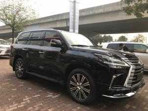 Lexus LX570 nhập khẩu model 2018 đen da bò giao ngay