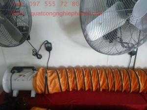 quạt hút kin-200 hút bụi khói nhà xưởng