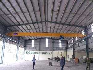 Cầu trục dầm đơn 3 tấn mới 100%
