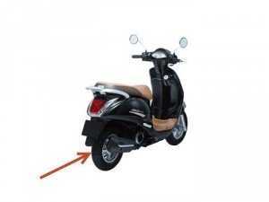 Vỏ xe sau Attila Lead SCR hàng chính hãng Veloce có bảo hành