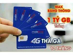 Sim mobiphone max bang thông