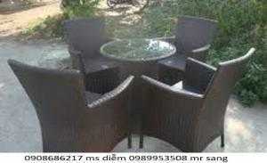 Cần thanh lý 50 bộ bàn ghế cafe hgh0021
