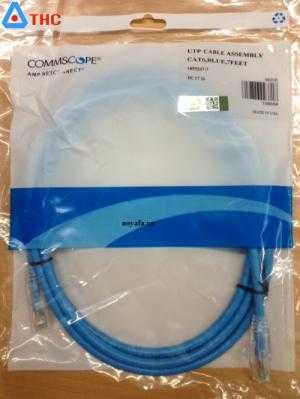 Dây nhảy amp cat6 2m, dây nhảy cat6 commscope 2m,, 7 feet, dây đấu nhảy 7 feet dùng dự án