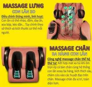 Ghế mát xa đấm bóp thư giãn