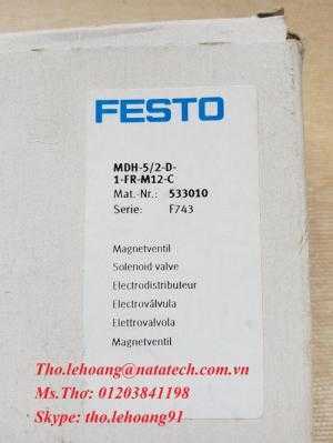 Van điện từ Festo MDH-5/2-D-1-FR-M12-C 533010