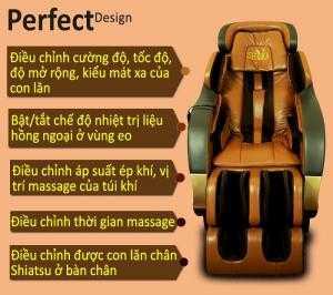 Ghế mát xa đấm lưng cho người già