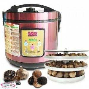 Nồi làm tỏi đen gia đình Nhật Bản Nikio NK-688 Đỏ tím