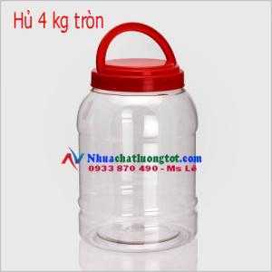 Hủ nhựa đựng thực phẩm 3 .6 kg , hủ 4 kg đựng bánh kẹo, hủ 5 kg đựng gia vị, hủ nhựa 7 kg đựng thạch