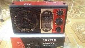 Đài Radio Sony 8 Band Đọc USB, Thẻ Nhớ SW-001UAR