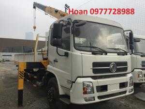 Xe Dongfeng B170 gắn cẩu Soosan SCS 524 6 tấn 4 đốt