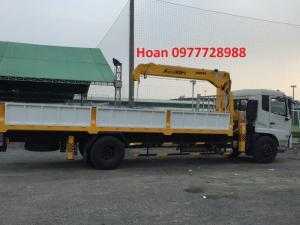 Xe Dongfeng B170 gắn cẩu Soosan SCS 524 6 tấn 4 đốt