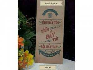 Bao lì xì may mắn xấp 10 tờ