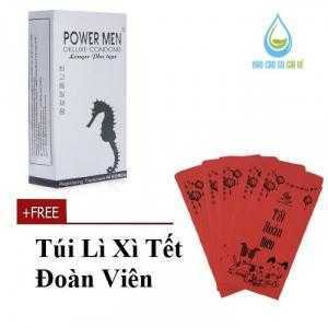 Bao cao su Powermen Longer plus (Hộp 12 Cái) Tặng Bao Lì Xì Xuân 2018