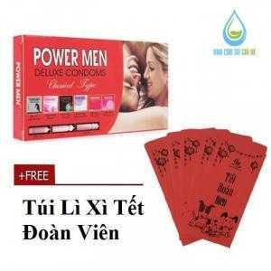 Bao cao su  Powemen Gia đình (Hộp 12 Cái) Tặng Bao Lì Xì Xuân 2018