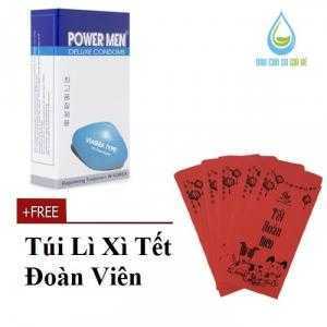 Bao Cao Su Powermen Viagra (Hộp 12 Cái) Tặng Bao Lì Xì Xuân 2018