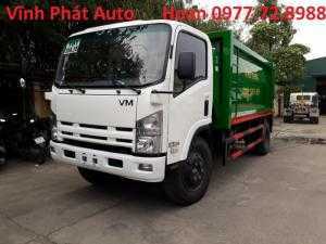 Xe Isuzu Vĩnh Phát Fn129 chở rác 12 khối