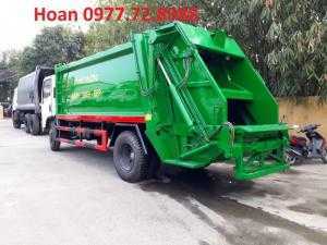 Xe Isuzu Vĩnh Phát Fn129 chở rác 12 khối