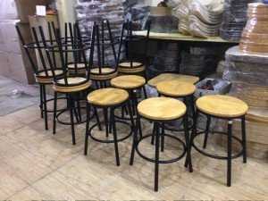 Mẫu ghế tựa lưng cho kinh doanh cà phê, Club, bar - Liên hệ để có giá sỉ