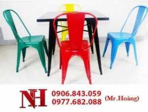 Ghế Tolix dùng trong phòng ăn, phòng làm việc. Liên hệ: 0906843059 Lê Hoàng