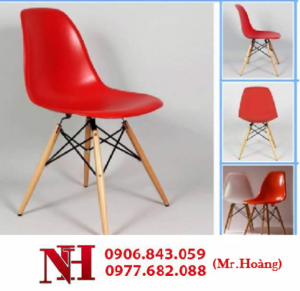 Ghế cà phê chân gỗ, nhiều màu sắc. Miễn phí vận chuyển