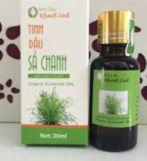 Sản phẩm Tinh dầu sả chanh Huế-Dùng khi nhức đầu, cảm, sổ mũi, khử mùi