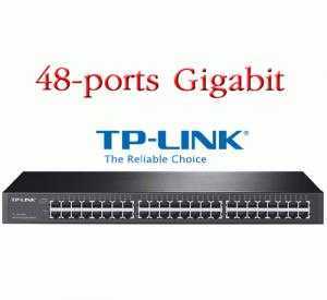 Switch TPLink - 48 Port , 48-Port Gigabit