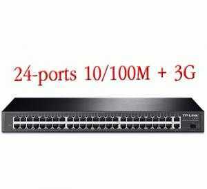 Switch TPLink - 48Port , 48-Port +3 Gigabit