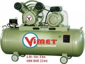 Máy nén khí cao áp 2 cấp VTH305. Máy nén khí 2 cấp nén 10HP VIMET MTH310