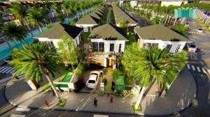 Nằm về phía Nam của TP. Đà Nẵng, thuộc trung tâm phát triển của thị xã Điện Bàn