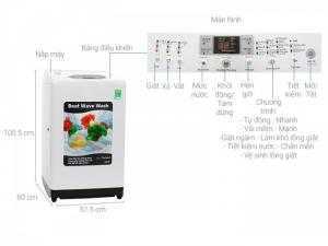 Máy giặt 9 Kg Hitachi SF-90XA