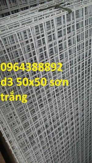 Chuyên lưới thép hàn d3 ô 50x50 mạ kẽm nhúng nóng tại Hà Nội