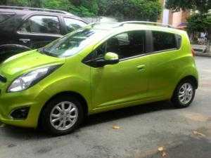 Gia đình có chiếc Chevrolet Spark 2015 ít chạy nên cho thuê tự lái giá rẻ