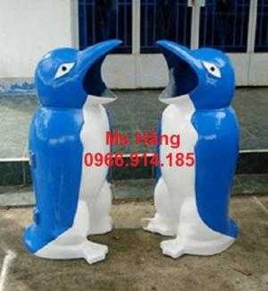 Thùng rác hình chim cánh cụt xin rác,chim cánh cụt xin rác giá rẻ