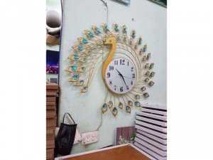 Đồng hồ trang trí chim công 1426