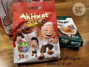 Cacao Hòa Tan Hiệu Ông Già AhHuat Coco Chocolate Malt Drink Malaysia