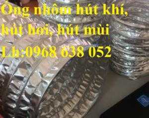 Ống gió nhôm cách nhiệt D100, D125, D150, D175, D200, D250, D300, D350, D400, D450, D500