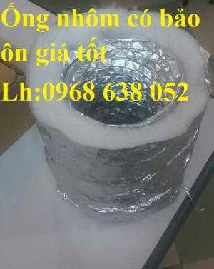 Ống gió nhôm cách nhiệt D100, D125, D150, D175, D200, D250, D300, D350, D400, D450, D500