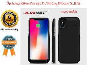 Ốp Kiêm Pin Sạc Dự Phòng IPHONE X JLW-X4, Chống Chai Pin - MSN181327